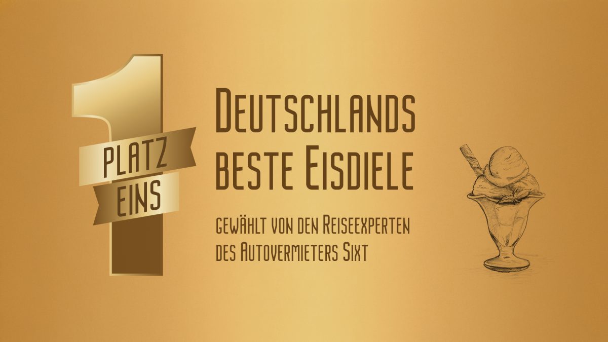 Gelato49 in der Düsseldorfer Altstadt ist von den Reiseexperten des Autovermieters Sixt zur besten Eisdiele Deutschlands gekürt worden